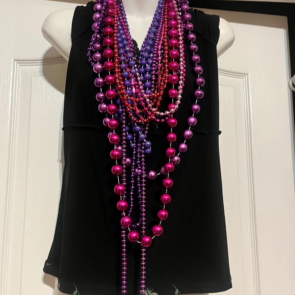 Multicolor Beaded Necklace Set